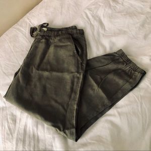 Anthropologie Cloth & Stone Green Lounge Joggers